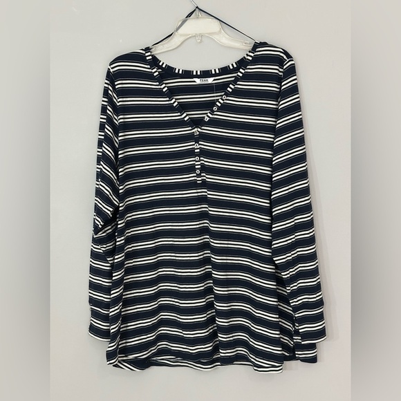 ✨NWT✨ Penningtons: Women’s Plus Size Long Sleeve Top- 60% Cotton 40% Viscose - Picture 1 of 7